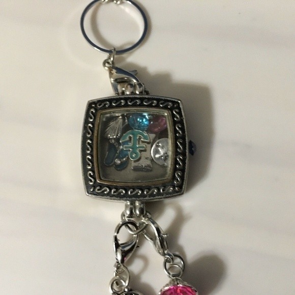 Watch Case Necklace Floating Charms Sealife - Picture 1 of 5